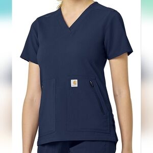 Carhartt Women's Modern Fit 4-Pocket V-Neck Scrub Top